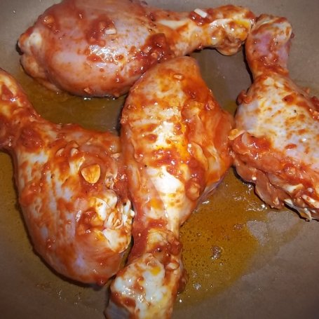 Krok 4 - Pałki z kurczaka w cukiniowym sosie foto