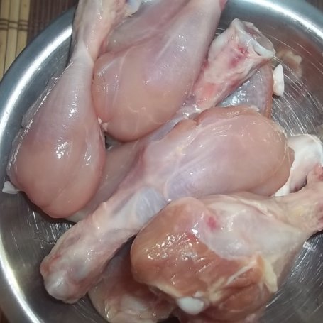 Krok 1 - Pałki z kurczaka w pikantnym sosie foto