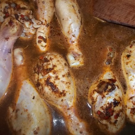 Krok 5 - Pałki z kurczaka w pikantnym sosie foto