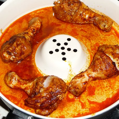 Krok 4 - Pałki z kurczaka w sosie curry foto
