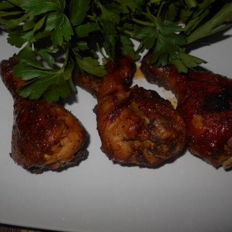 Krok 6 - Pałki z kurczaka z teriyaki foto