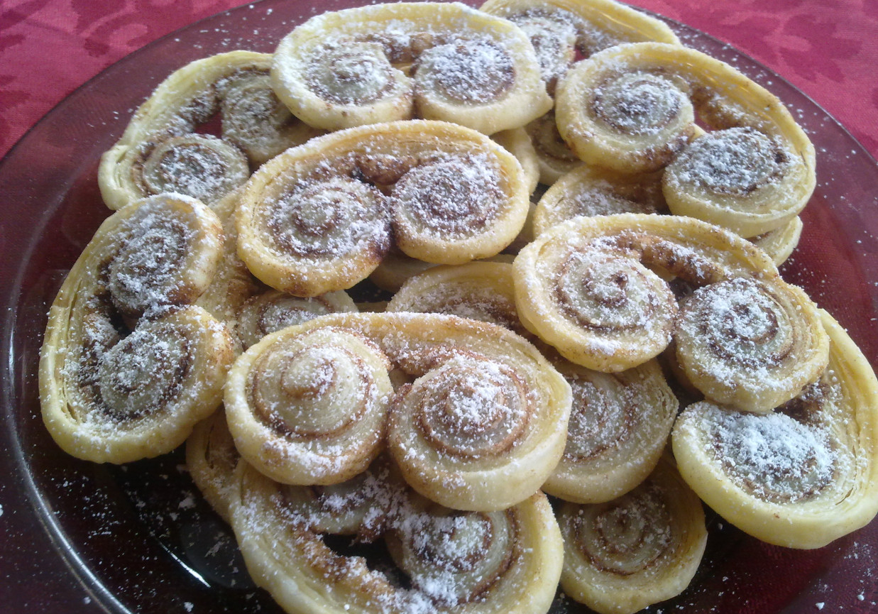 Palmiery - czyli francuskie ciasteczka cynamonowe foto