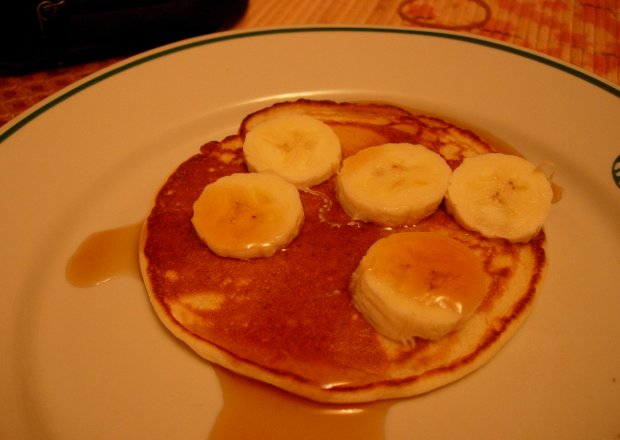Fotografia przedstawiająca Pancakes bananowe
