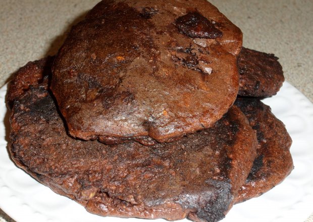 Fotografia przedstawiająca Pancakes czekoladowe