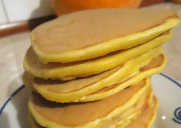 Fotografia przedstawiająca Pancakes dyniowe