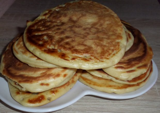 Fotografia przedstawiająca Pancakes na kefirze