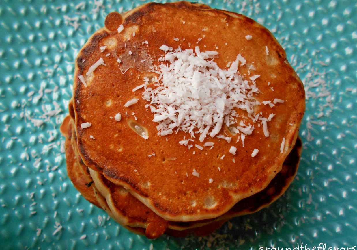Pancakes na mleczku kokosowym foto