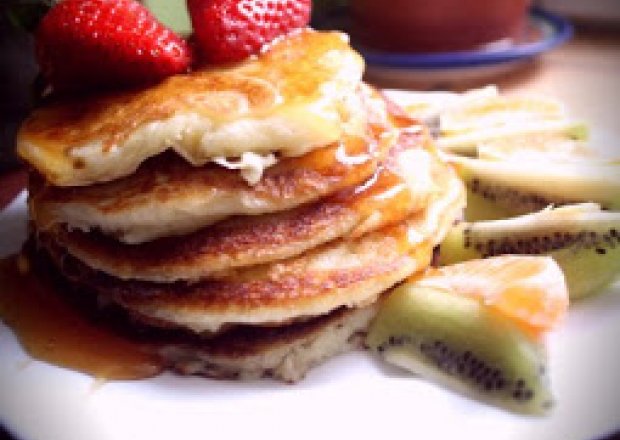 Fotografia przedstawiająca Pancakes po amerykańsku