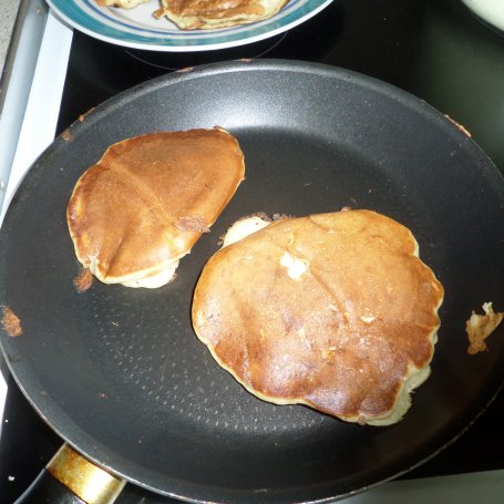 Krok 5 - Pancakes z płatkami owsianymi foto