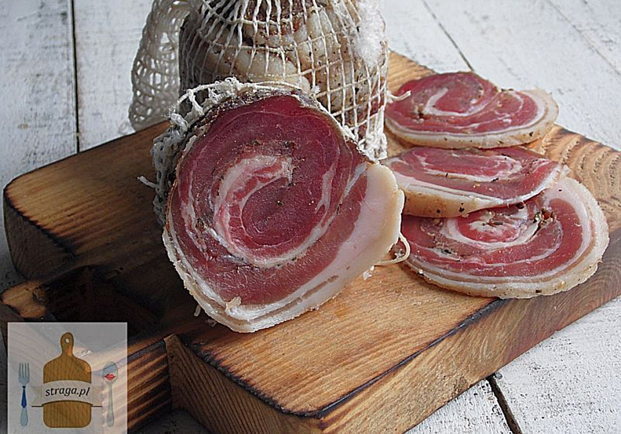 Pancetta (surowy suszony boczek) DoradcaSmaku.pl