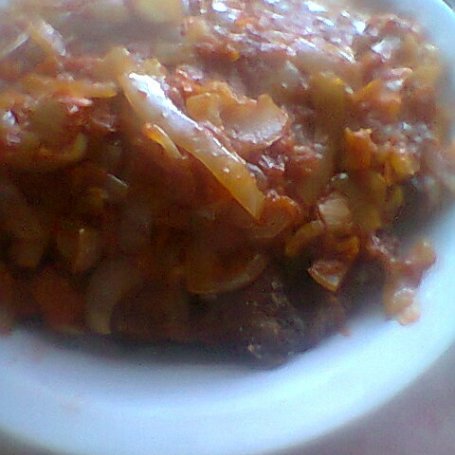 Krok 5 - Panga w cebuli foto