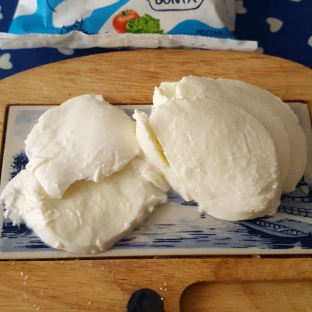 Krok 1 - Panierowany bakłażan z mozzarellą foto