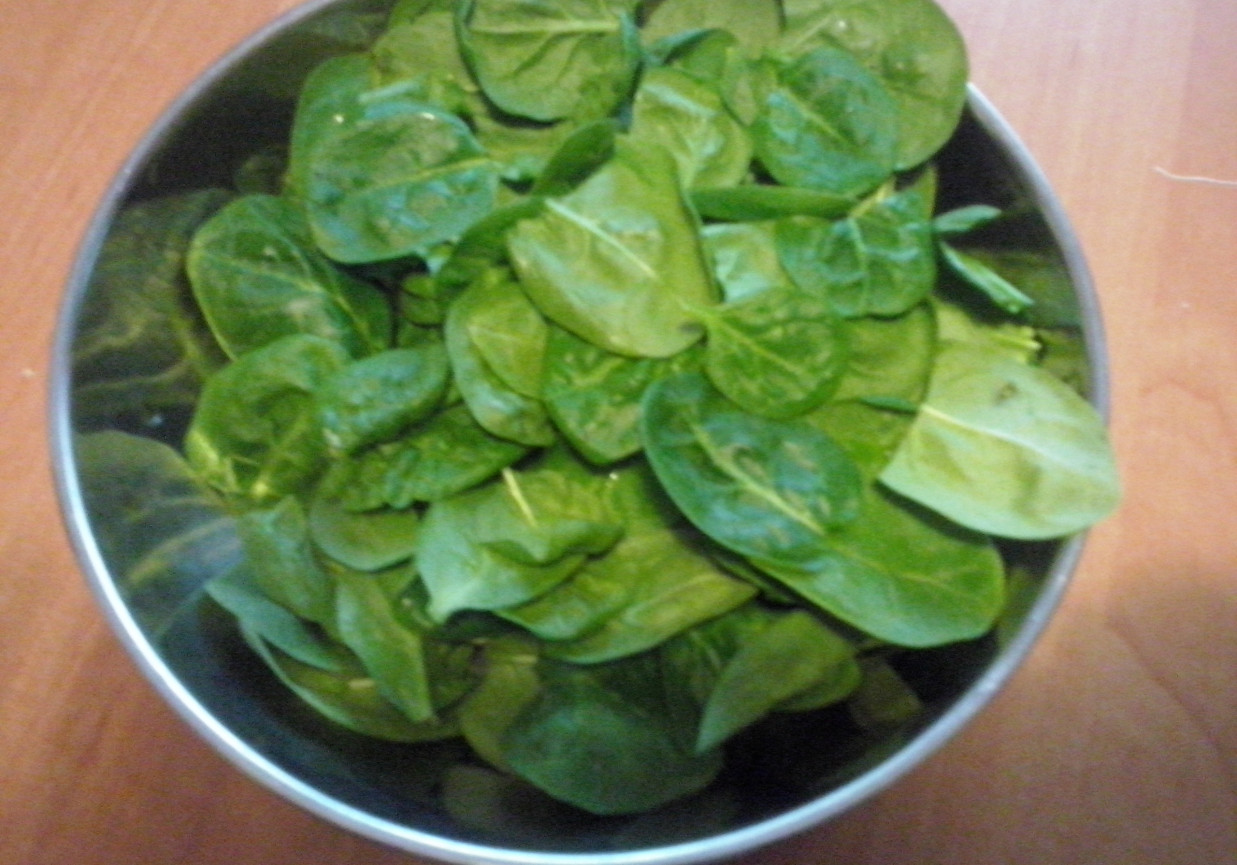 Pappardelle z kurczakiem i szpinakiem foto