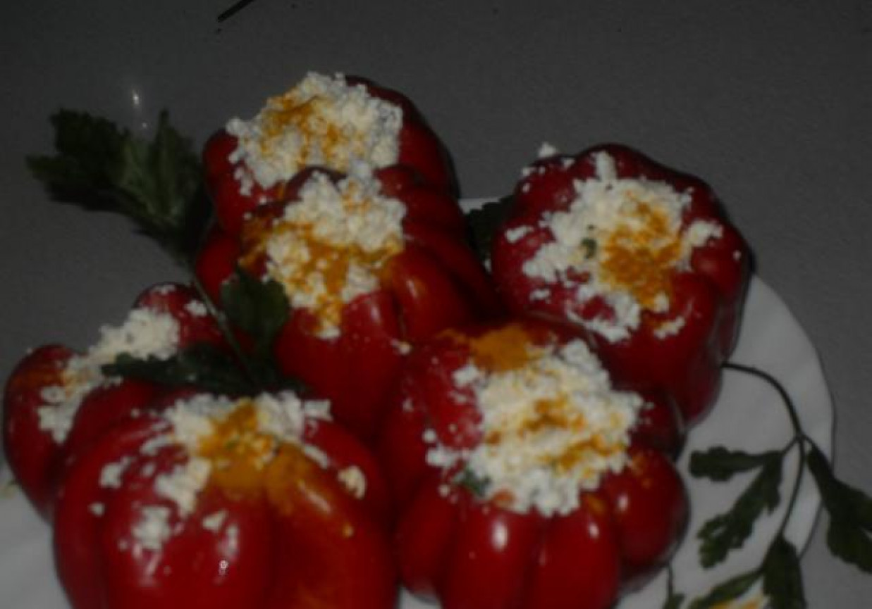 Papryczki  pomidorowe z serem Capresi foto