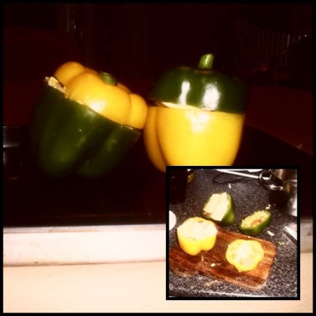 Krok 4 - Papryka faszerowana ryżem curry foto