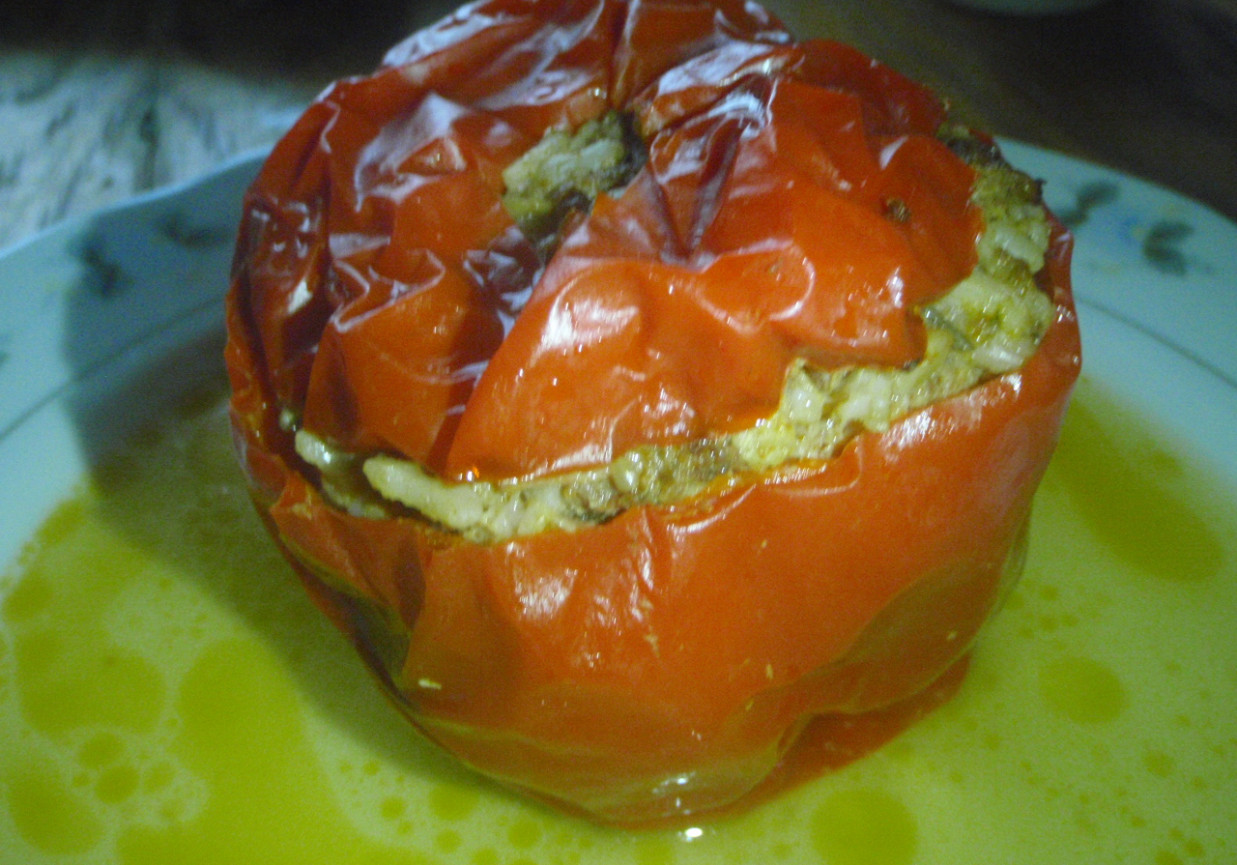 Papryka faszerowana z miesem mielonym foto