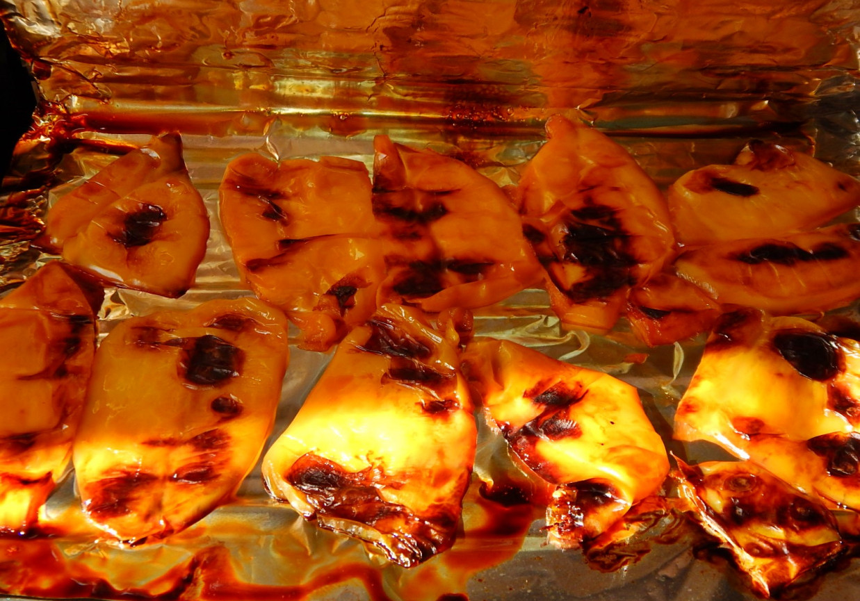 Papryka grillowana/pieczona w zalewie octowej foto
