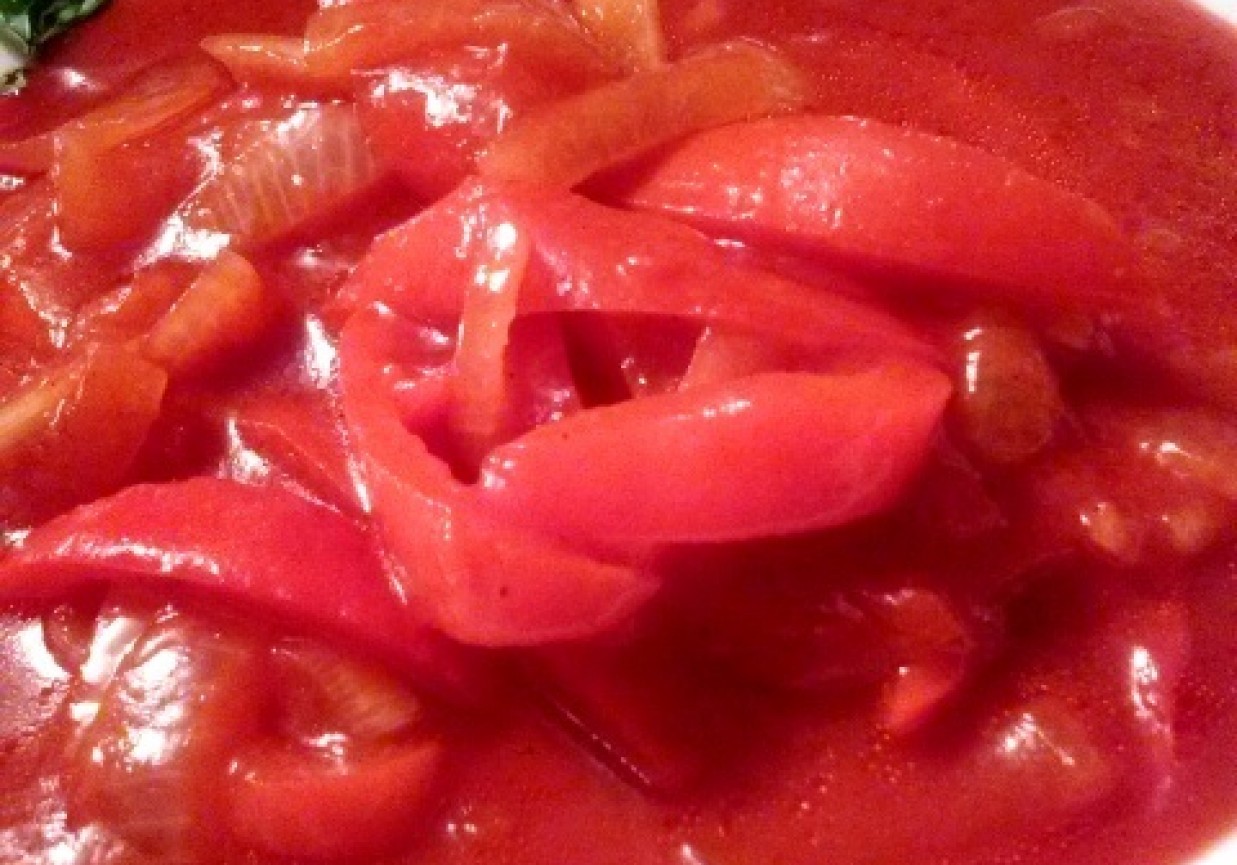Papryka w sosie [do słoików] foto