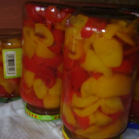 Krok 4 - Papryka w zalewie z olejem foto