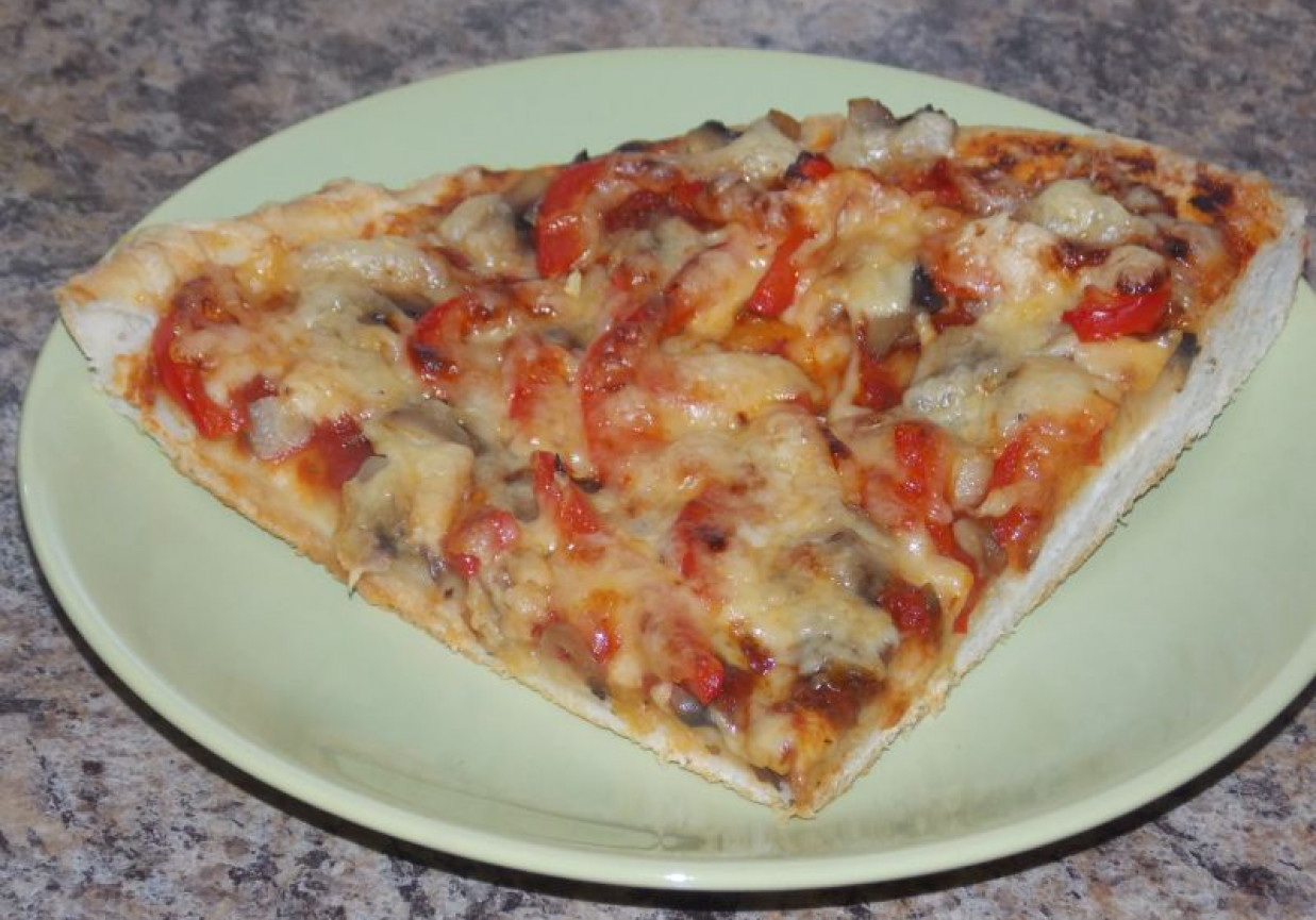 Paprykowa pizza foto