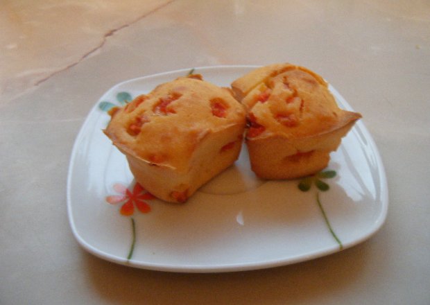 Fotografia przedstawiająca Paprykowe muffiny