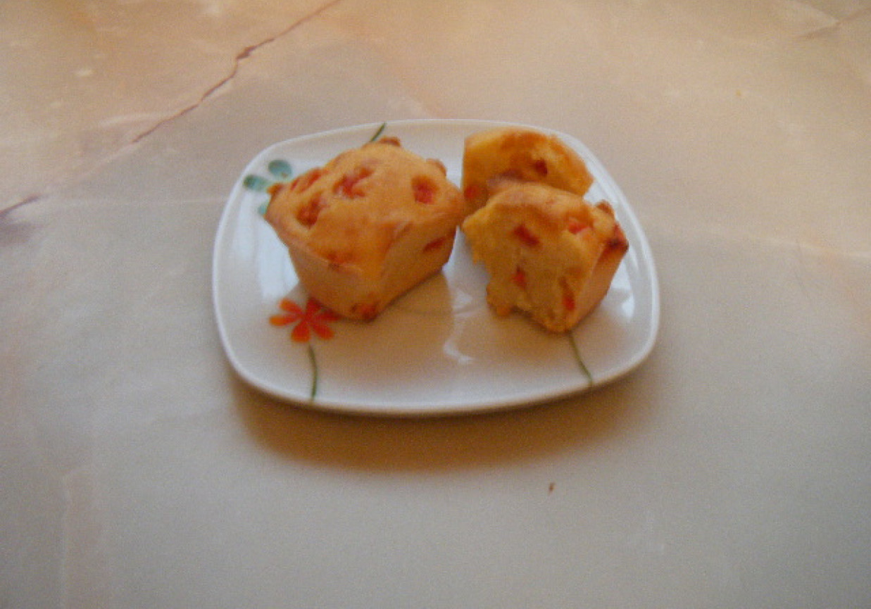 Paprykowe muffiny foto