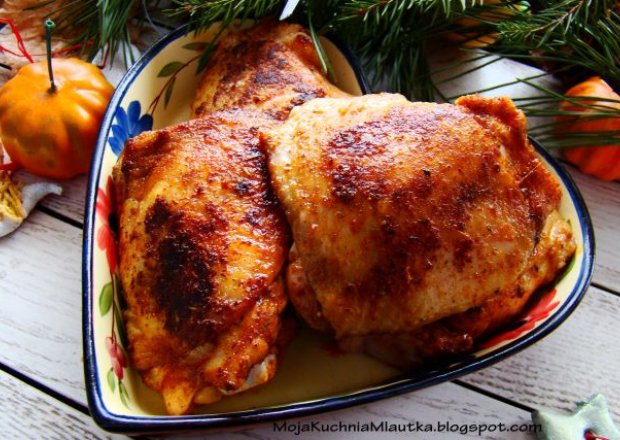 Fotografia przedstawiająca Paprykowe tuszki kurczaka