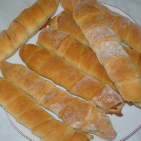 Krok 6 - Parówki w cieście foto