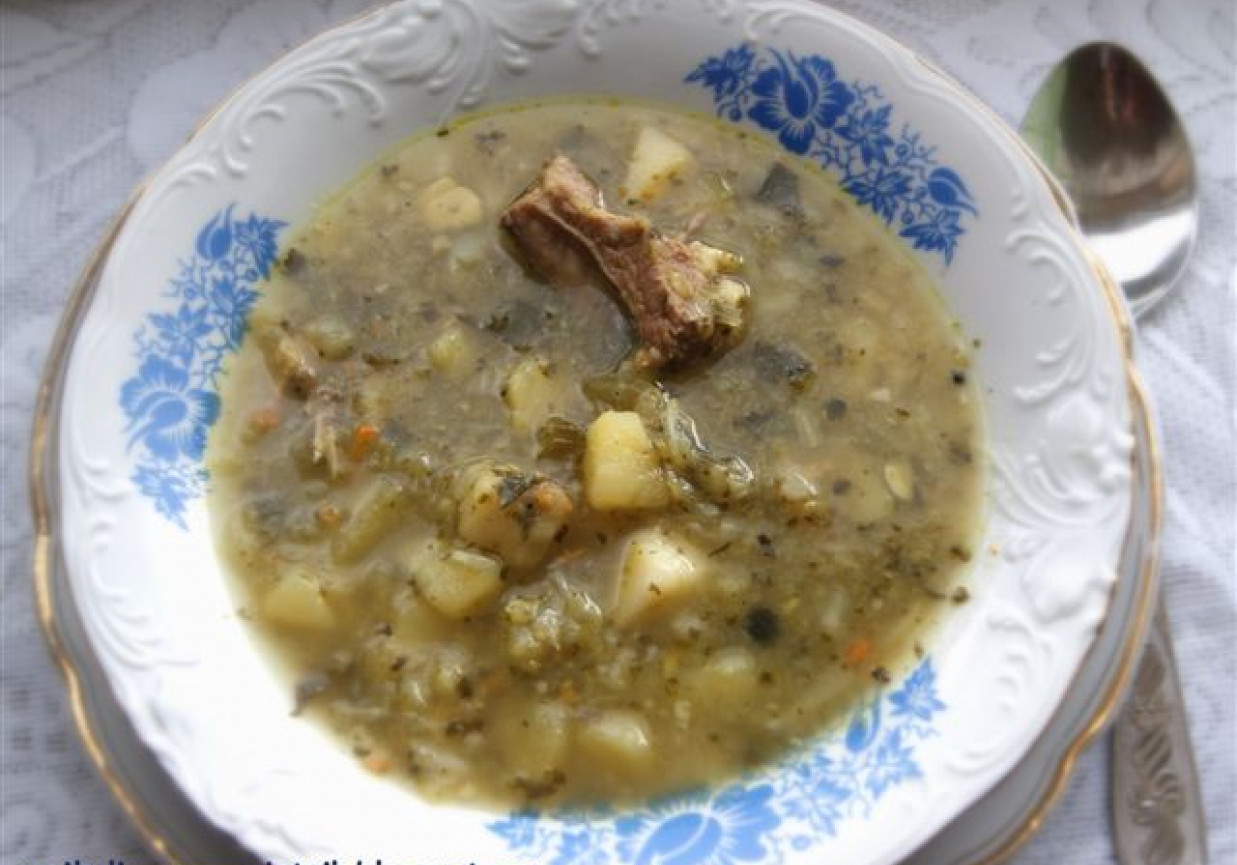 Parzybroda- śląska zupa foto