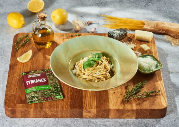 Fotografia przedstawiająca Pasta al limone, DS XXIII, odc. 4