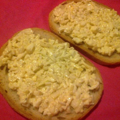 Krok 3 - pasta cebulowo-jajeczna foto