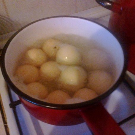 Krok 1 - pasta cebulowo-jajeczna foto