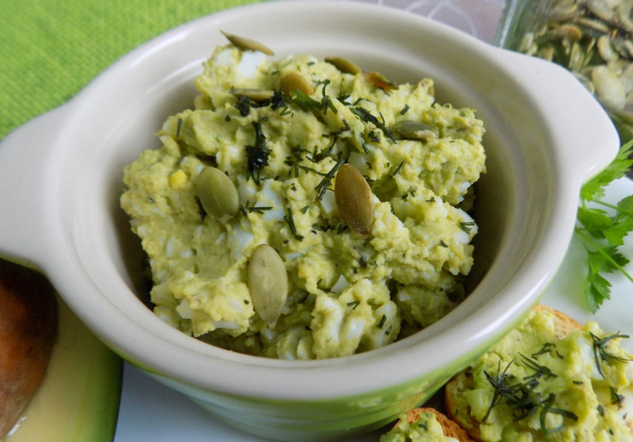 Pasta jajeczna z awokado DoradcaSmaku.pl