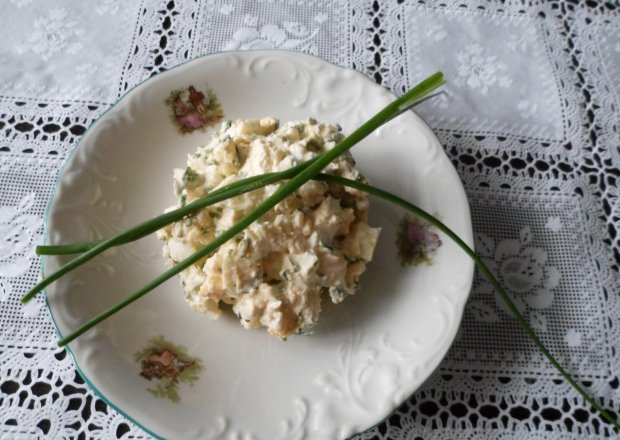 Fotografia przedstawiająca Pasta jajeczna z serem feta