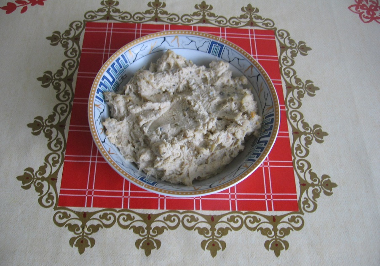 Pasta jajeczno-łososiowa foto