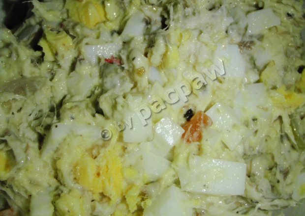 Fotografia przedstawiająca Pasta makrelowa z oliwkami