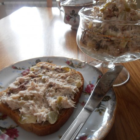 Krok 5 - Pasta w wędzonej ryby foto