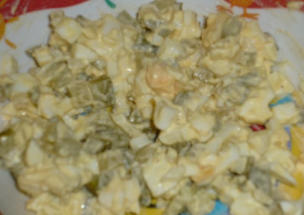 Fotografia przedstawiająca pasta z jajka