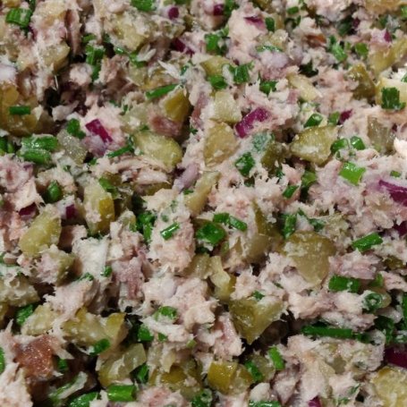 Krok 3 - Pasta z makreli i śledzia foto
