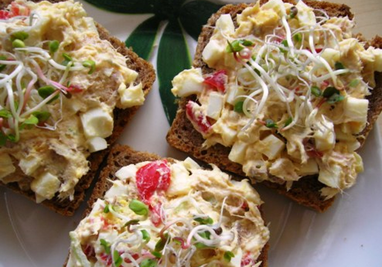 Pasta z makreli foto