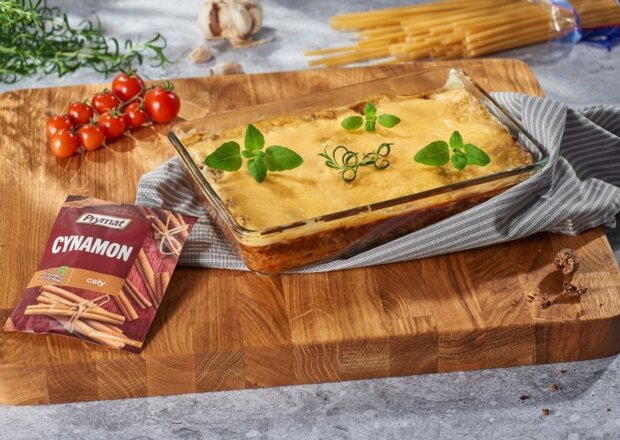 Fotografia przedstawiająca Pastitsio, czyli grecka zapiekanka makaronowa, DS XXII, odc. 6