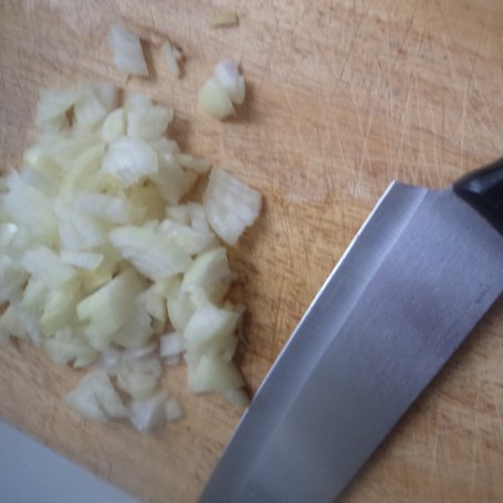 Krok 1 - Paszteciki z ciasta francuskiego z farszem pieczarkowym :) foto