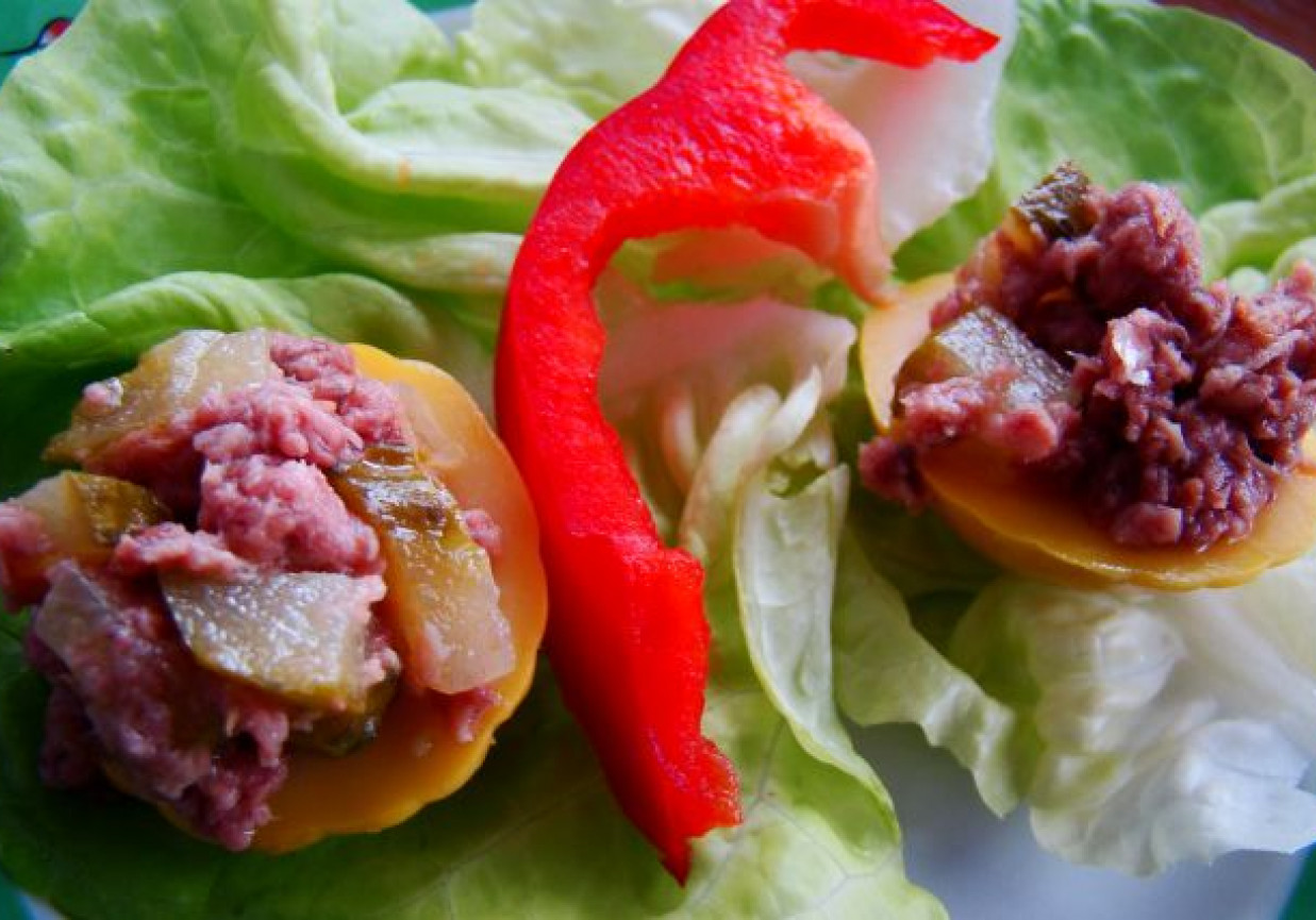 Patisonki nadziewane foto