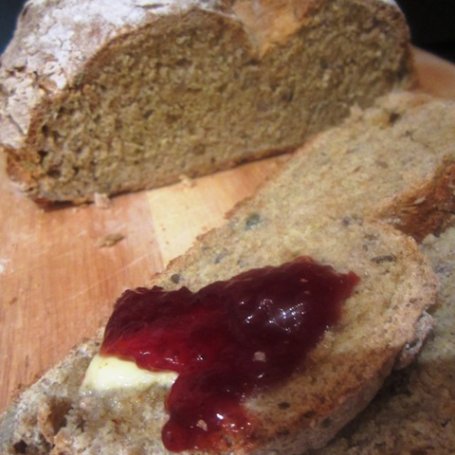 Krok 4 - Pełnoziarnisty chleb na sodzie foto
