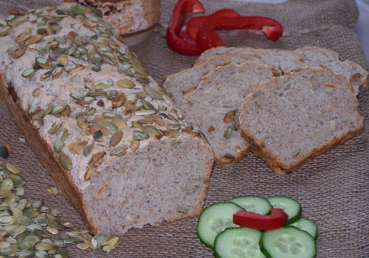 Pestkowe pieczywo, czyli chleb z dynią :) foto