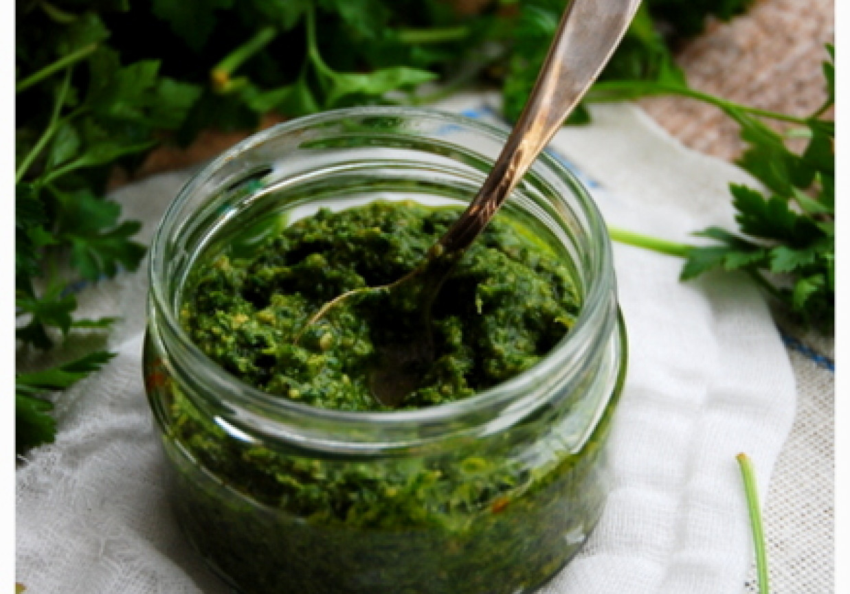 Pesto pietruszkowe foto