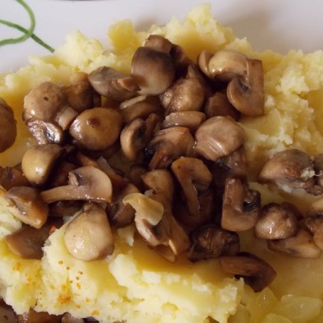 Krok 4 - Pieczarki smażone foto