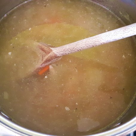 Krok 1 - Pieczarkowa zupa krem z drobiowymi pulpecikami foto