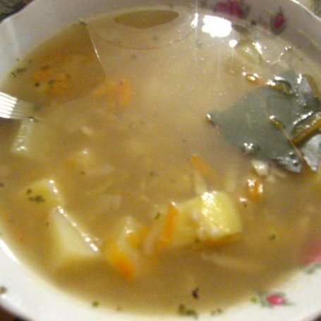 Krok 4 - Pieczarkowa zupa foto