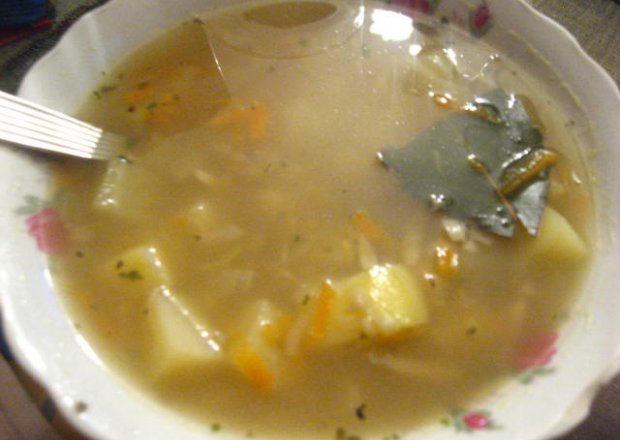 Fotografia przedstawiająca Pieczarkowa zupa